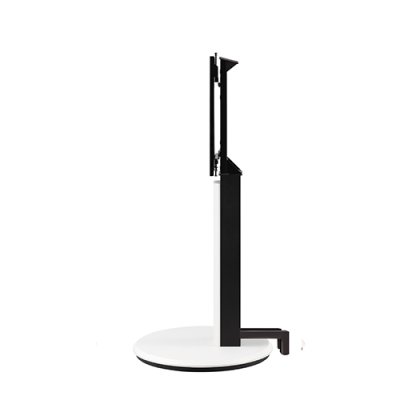 画像5: SS-ELP11-WH11｜32〜55V型｜木製ならではのエリプス(楕円)空間 ｜ホワイトハイグロス