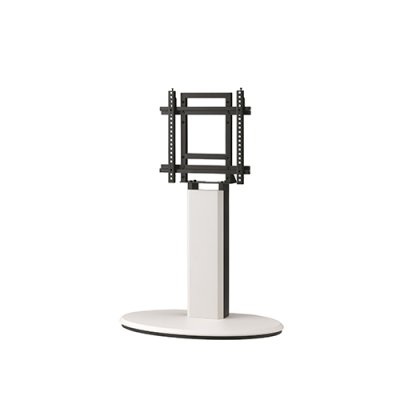 画像3: SS-ELP11-WH11｜32〜55V型｜木製ならではのエリプス(楕円)空間 ｜ホワイトハイグロス