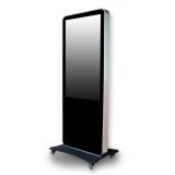 【3日レンタル品】43V型屋外用デジタルサイネージ｜高輝度1500cd/㎡｜可動式キャスター付き