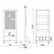 画像3: シャープ製43型ディスプレイ搭載｜屋内型デジタルサイネージ｜自立移動式タイプ｜ CM-436VTS (3)