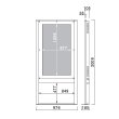 画像3: シャープ製55型ディスプレイ搭載｜屋内型デジタルサイネージ｜壁寄せタイプ｜ UK-556 (3)